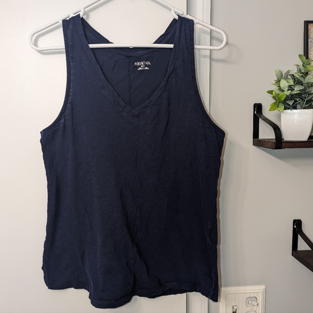 3/$10 Blue Tank Top